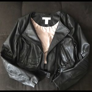 Vegan leather jacket